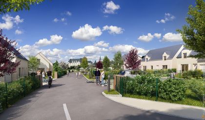 Image de l'opération Visuel perspective _ Chemin des peupleraies ©Atix web