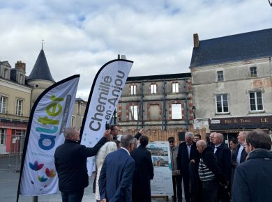 Image de l'actualité Réhabilitation d’un immeuble emblématique de Valanjou