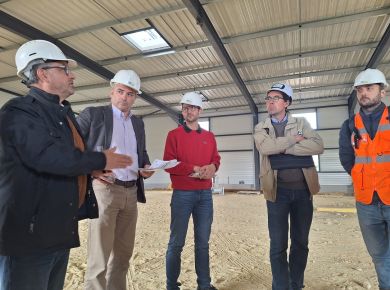 Image de l'actualité Visite du chantier des Arches