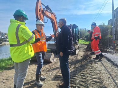 Image de l'actualité Lancement des travaux de la voie verte de l’Oudon