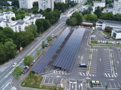 Image de l'opération ombriere belle beille