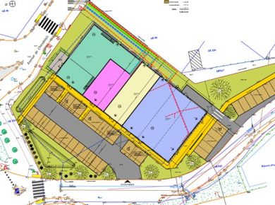 Image de l'opération Plan de masse © Agence Grégoire architectes