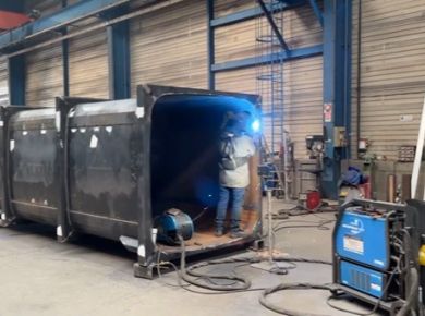 Image de l'opération soudure