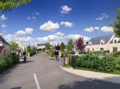 Image de l'opération Visuel perspective _ Chemin des peupleraies ©Atix web