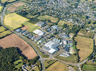 Image de l'opération vue aérienne extension