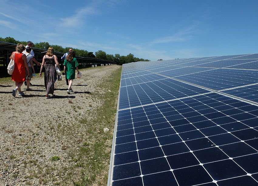 Des visites gratuites pour découvrir la centrale photovoltaïque des Ponts-de-Cé