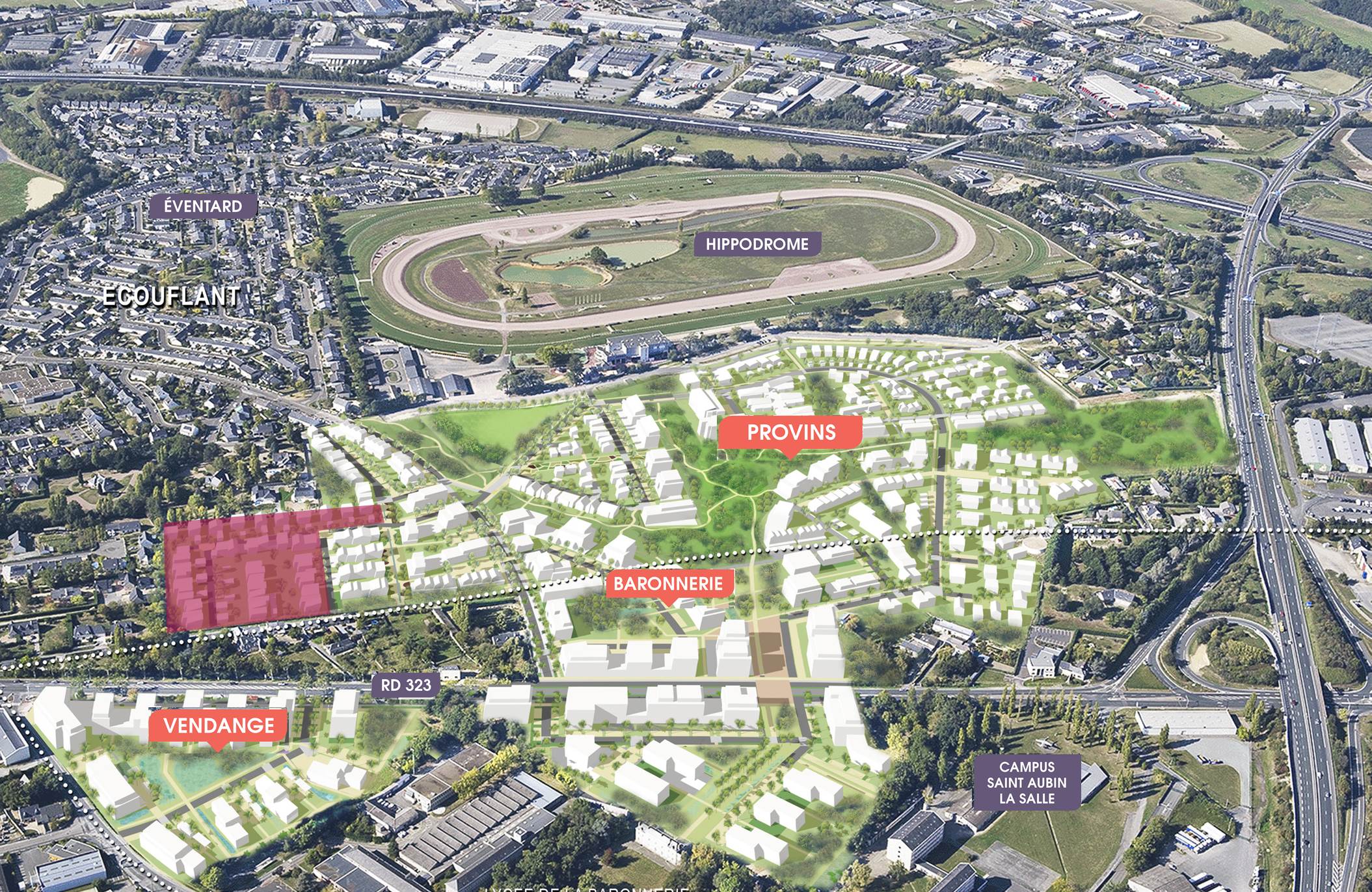 plan de situation vergers de provins